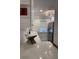 Modern kitchen with white cabinets, subway tile backsplash, and stainless steel appliances at 4106 N Central Ave, Tampa, FL 33603