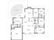 Detailed floor plan showcasing the layout, including the living room, kitchen, bedrooms, and outdoor features such as the pool and patio at 4739 114Th N St, St Petersburg, FL 33708