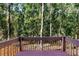 Wooded view from the deck at 4920 Anniston Cir, Tampa, FL 33647
