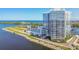 Stunning waterfront building boasts modern design and unobstructed bay views at 5120 Marina Way # 15005, Tampa, FL 33611