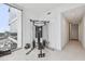 Home gym featuring weight training equipment and floor to ceiling windows for beautiful views during your workout at 5120 Marina Way # 15005, Tampa, FL 33611