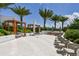 Beautiful pool deck area featuring modern lounge seating, pergolas and lush landscaping creating a peaceful outdoor retreat at 5120 Marina Way # 15005, Tampa, FL 33611