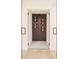 Unique wine cellar with glass doors and a marble floor at 5614 Bay Boulevard, Port Richey, FL 34668