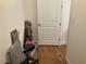 Hallway with wood floors and a bicycle at 644 3Rd S Ave # 402, St Petersburg, FL 33701