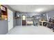 The home's garage features a utility sink, access door to the exterior, and generous work and storage areas at 7332 Janczlik Dr, New Port Richey, FL 34652