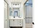 Bathroom with a vanity and a walk-in shower at 7803 Mathern Ct, Lakewood Ranch, FL 34202