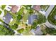 Aerial view of property highlighting the fenced-in yard and surrounding neighborhood at 1237 Oak Valley Dr, Seffner, FL 33584