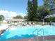 Community pool with sparkling water and ample space for relaxation and recreation at 1250 S Pinellas Ave # 1013, Tarpon Springs, FL 34689