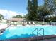 Community pool with sparkling water and ample space for relaxation and recreation at 1250 S Pinellas Ave # 1013, Tarpon Springs, FL 34689