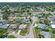 Wide aerial view highlighting the property's location in relation to the wider community at 12879 112Th St, Largo, FL 33778
