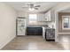 Bright kitchen with modern appliances and hardwood floors at 1513 W Mohawk Ave, Tampa, FL 33603