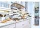Stylish kitchen featuring modern appliances, sleek countertops, and ample storage space, creating a functional and chic design at 4122 Natural Vista Ct, New Port Richey, FL 34655