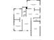 Detailed floor plan showing room dimensions and layout of the home at 4242 7Th N Ave, St Petersburg, FL 33713