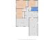 Home floor plan showcasing room layouts; kitchen, bedrooms, living room, and garage at 4535 15Th S Ave, St Petersburg, FL 33711