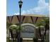 Community sign for Villages of Bloomingdale with manicured landscaping at 6252 Olivedale Dr, Riverview, FL 33578