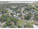 An aerial view of a residential neighborhood with a variety of homes and mature trees at 659 26Th S Ave, St Petersburg, FL 33705