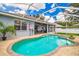 Enjoy this beautiful screened in pool and spa at 6804 Pleasant Oaks Pl, Riverview, FL 33578