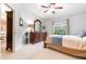 Bedroom featuring a wooden bed frame and view to an outdoor window at 1626 Terra Ceia Bay Cir # 6, Palmetto, FL 34221