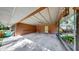 Spacious, attached, covered garage provides ample parking and extra storage space at 1753 Ranchette Rd, Wesley Chapel, FL 33543