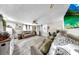 Spacious living room with ample seating, decor, and lighting at 1753 Ranchette Rd, Wesley Chapel, FL 33543