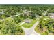 A charming single-story home surrounded by lush trees and greenery in a quiet neighborhood at 3682 Johnstown St, North Port, FL 34288