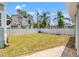 Spacious backyard with a well-maintained lawn and a privacy fence, perfect for outdoor entertaining and recreation at 3940 Miramar S Way, St Petersburg, FL 33705