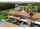 Overhead view of a townhome highlighting its layout and surrounding area at 4008 Pine Limb Ct, Tampa, FL 33614