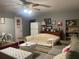 Inviting living room with ceiling fan, comfortable seating arrangements, and cozy ambiance at 4591 54Th N Ave, St Petersburg, FL 33714