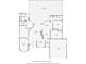 A detailed floor plan of the home's layout including all rooms and features at 4617 Basswood St, Land O Lakes, FL 34639