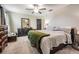 Bedroom with carpeted floors, neutral colors, and ample natural light at 5522 Appleton Shore Dr, Apollo Beach, FL 33572