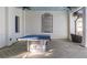Recreational area with ping pong table and pool rules displayed at 5522 Appleton Shore Dr, Apollo Beach, FL 33572