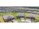 Beautiful, modern homes line a landscaped street in a vibrant, growing neighborhood at 10278 Otter Sky Ct, San Antonio, FL 33576