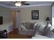 Comfortable living room with hardwood floors and plenty of natural light at 1317 Tyrone N Blvd, St Petersburg, FL 33710