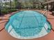 Captivating screened-in pool with a spacious deck area and shimmering water at 1610 Sanderling Ct, Brandon, FL 33511
