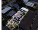 Aerial view showcasing the property's layout, pool, and surrounding neighborhood at 2504 W North A St # A, Tampa, FL 33609
