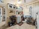 Laundry room with sink, built-in storage cabinets, and appliances at 2504 W North A St # A, Tampa, FL 33609