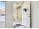 Welcoming entrance with covered entry and stairway at 302 Lake Parsons Grn # 104, Brandon, FL 33511