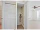 Laundry closet featuring full size appliances and neutral flooring at 302 Lake Parsons Grn # 104, Brandon, FL 33511
