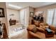 Inviting entryway with natural light from skylight and adjacent window at 4434 Dewey Dr, New Port Richey, FL 34652