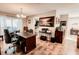 Versatile floor plan with a home office and ample room to work and enjoy the natural light at 4434 Dewey Dr, New Port Richey, FL 34652
