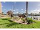 Enjoy outdoor cooking in the grilling area with water views and convenient picnic tables at 51 Island Way # 800, Clearwater Beach, FL 33767