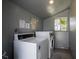 This dedicated laundry room is equipped with modern appliances, providing convenience and efficiency at 6338 Newtown Cir # 38A6, Tampa, FL 33615