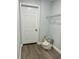 Functional closet space with shelving and storage, ready to keep your belongings organized at 7301 Mitchell Ranch Rd, New Port Richey, FL 34655