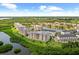 An aerial view highlighting the surrounding bodies of water at 10002 Key Haven Rd # 503, Seminole, FL 33777