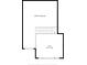 Floor plan of second floor showing loft space overlooking open area below at 11203 Egret Nest Ct, Riverview, FL 33569