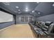 Enjoy movie nights in this media room featuring a large screen, projector, and plush reclining seats at 11729 Newberry Grove Loop, Riverview, FL 33579