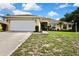 Attractive single-Gathering home featuring well-kept landscaping and a convenient attached two-car garage at 12411 Talpa St, Spring Hill, FL 34608
