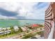 A beautiful view from a private balcony overlooks the intercoastal waters at 1340 Gulf Blvd # 16F, Clearwater, FL 33767