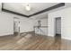 Spacious bonus room with luxury vinyl floors and neutral paint at 2812 Long Bow Way, Odessa, FL 33556