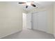 Bedroom featuring updated closet and new carpet at 358 Highland Shores Dr, Ellenton, FL 34222